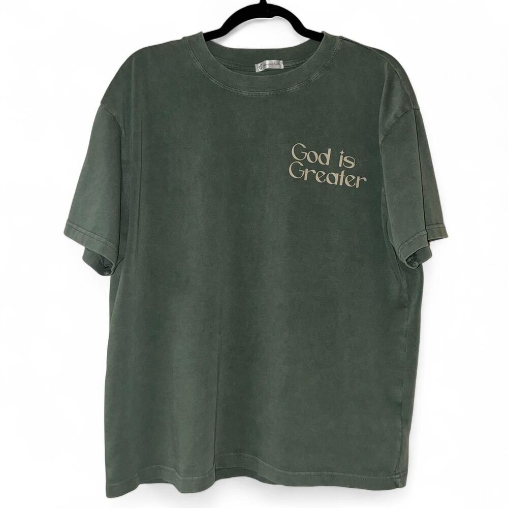 Elevated Faith God is Greater Tee